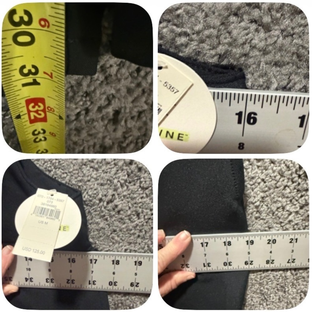 OFFLINE by Aerie Snow Bib Women M Black NEW Chillside Collection Water Resistant - Picture 7 of 8
